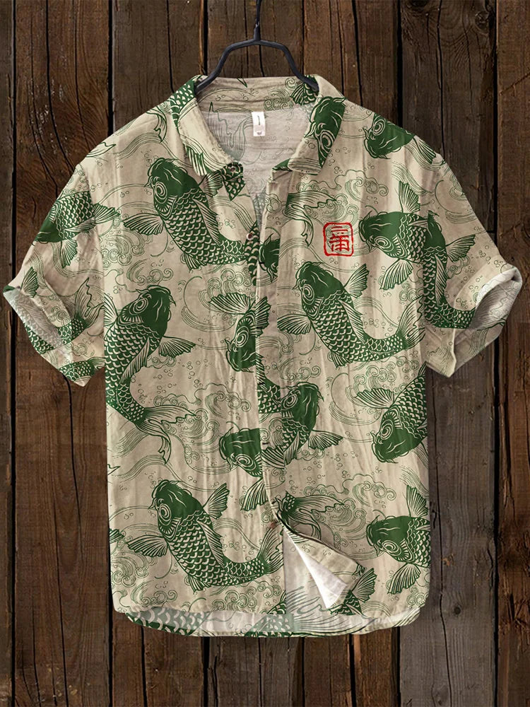 Lune London | Vintage Fish Japanese Art Shirt