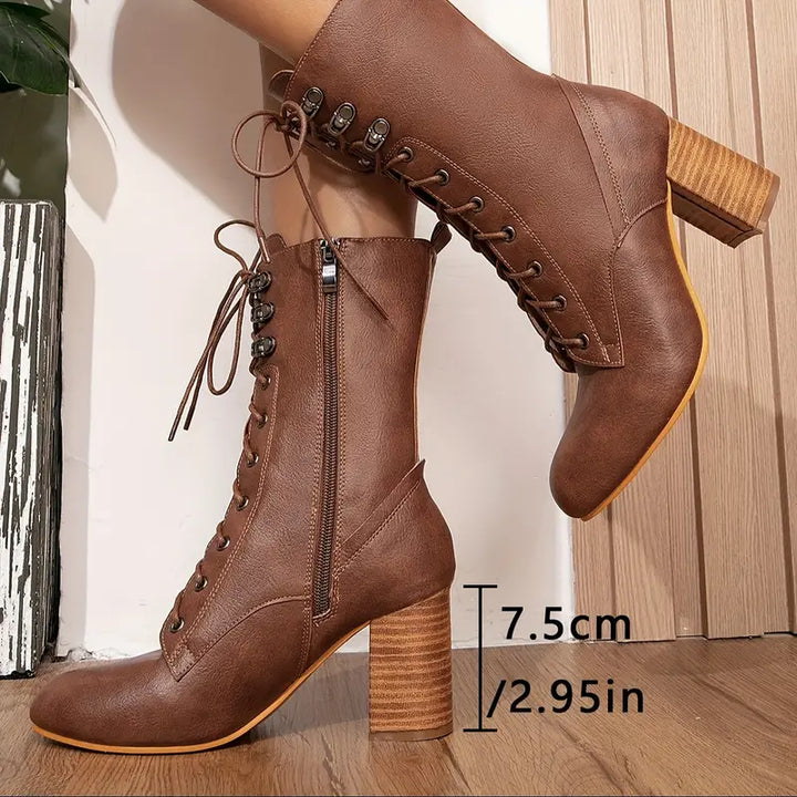 Lune London | Velvet Ankle Boots for Women