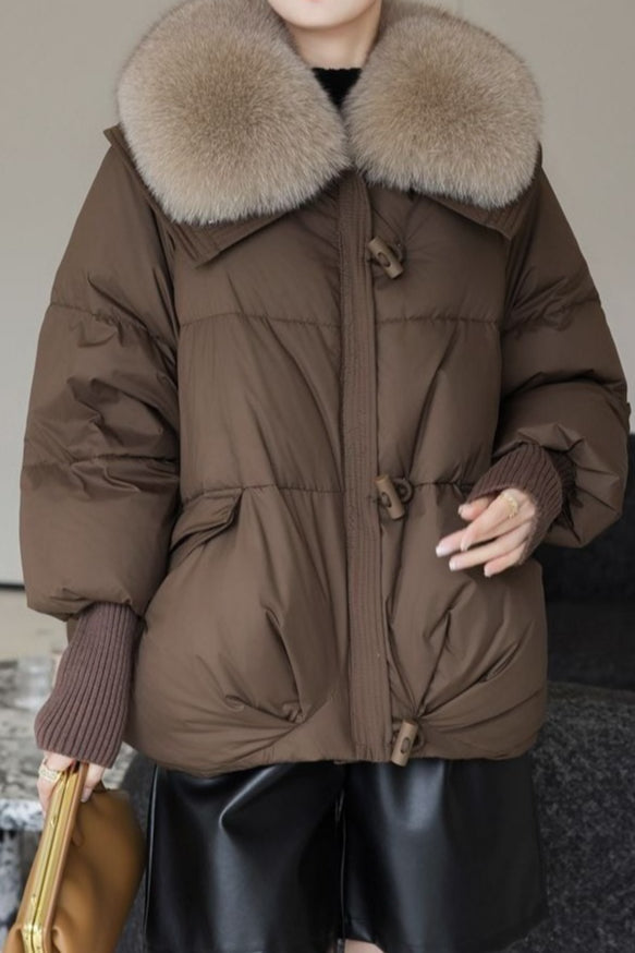Lune London | Reversed Cropped Puffer Jacket