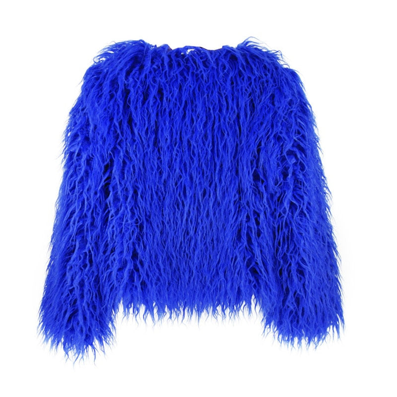 Lune London | Elegant Warmer Faux Fur Coat for Autumn and Winter