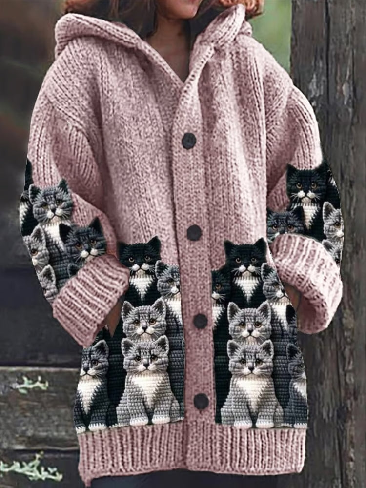 Lune London | Surreal Cat Cardigan