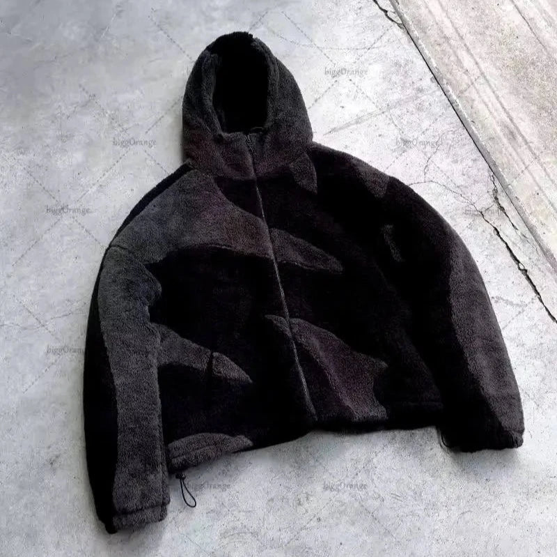 Lune London | Warm Lambswool Jacket with Zipper