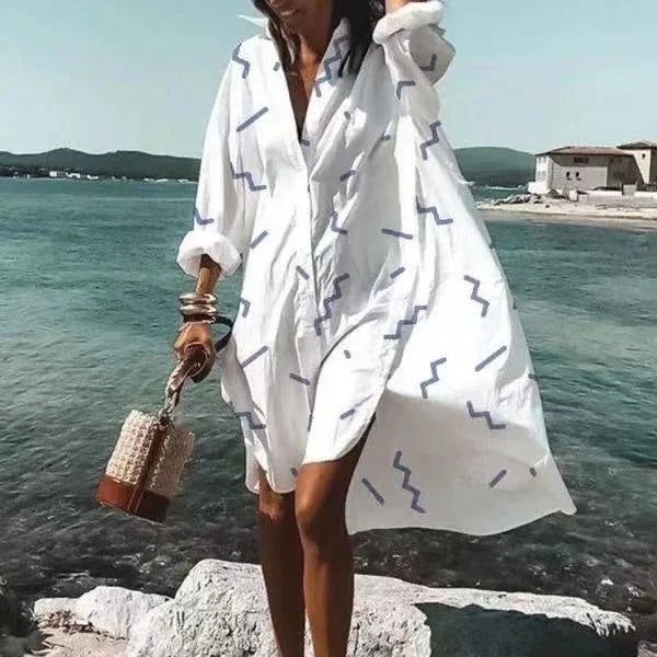 Lune London | Casual Mid-Length Shirt Dress for Women