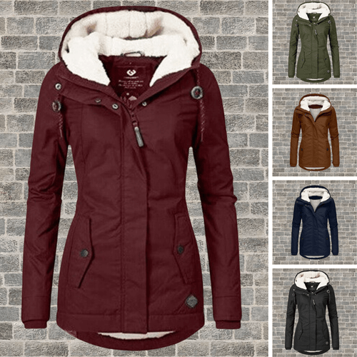 Lune London | Women's Long Winter Coat with Luxurious Fur Lining