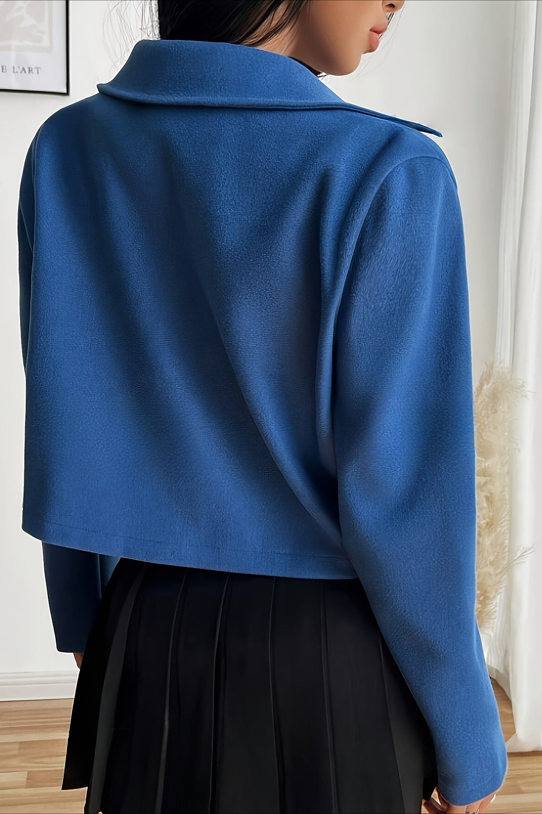 Lune London | Color Pre-wedged Zipper Sleeve Jacket