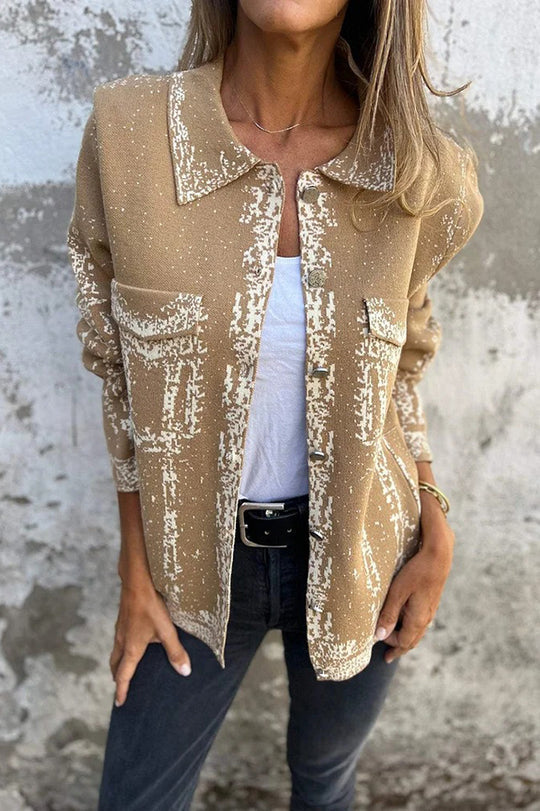 Lune London | Revers Metal Buckle Casual Loose Jacket