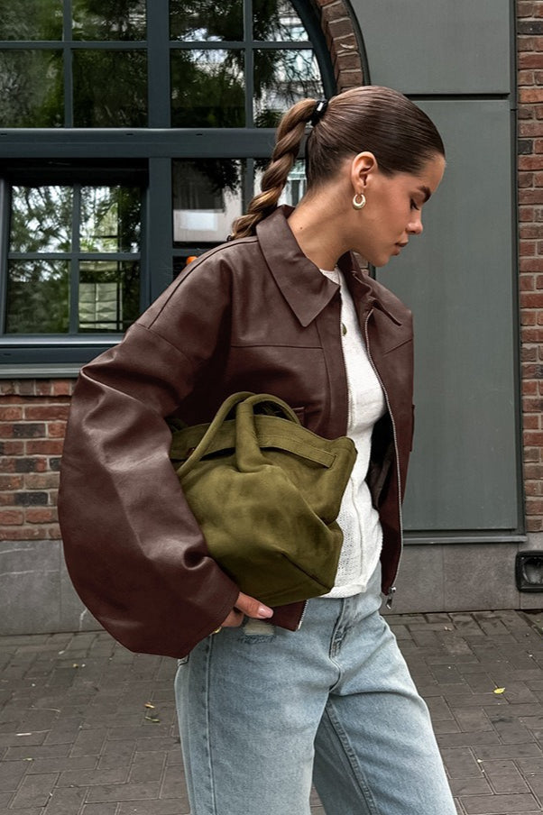 Lune London | Brown Leather Jacket