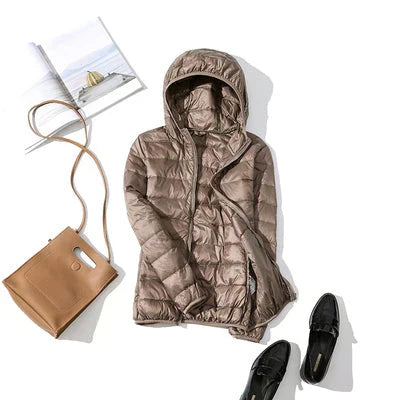Lune London | warm autumn jacket with hood