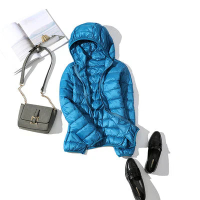Lune London | warm autumn jacket with hood