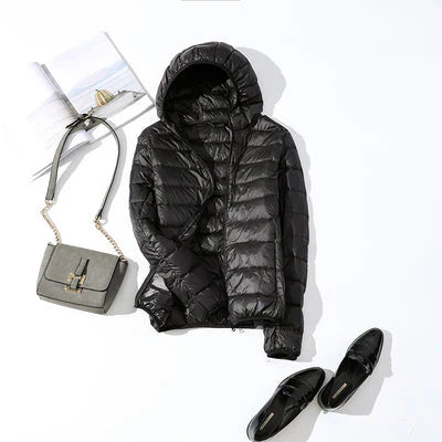Lune London | warm autumn jacket with hood