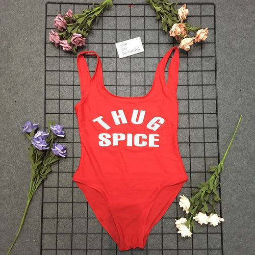 Women High Neck One Piece Swimsuit Lune London