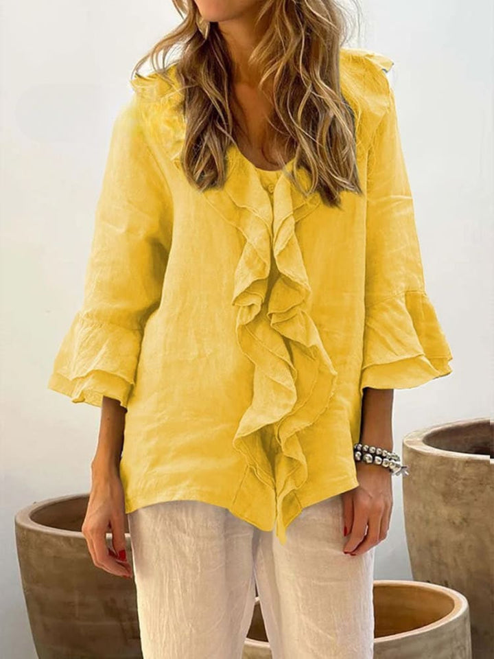 Lune London | Women's Ruffles Casual Shirt