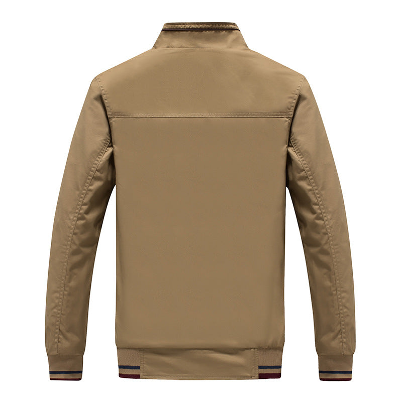 Men's transition jacket with zip closure and practical side pockets Lune London