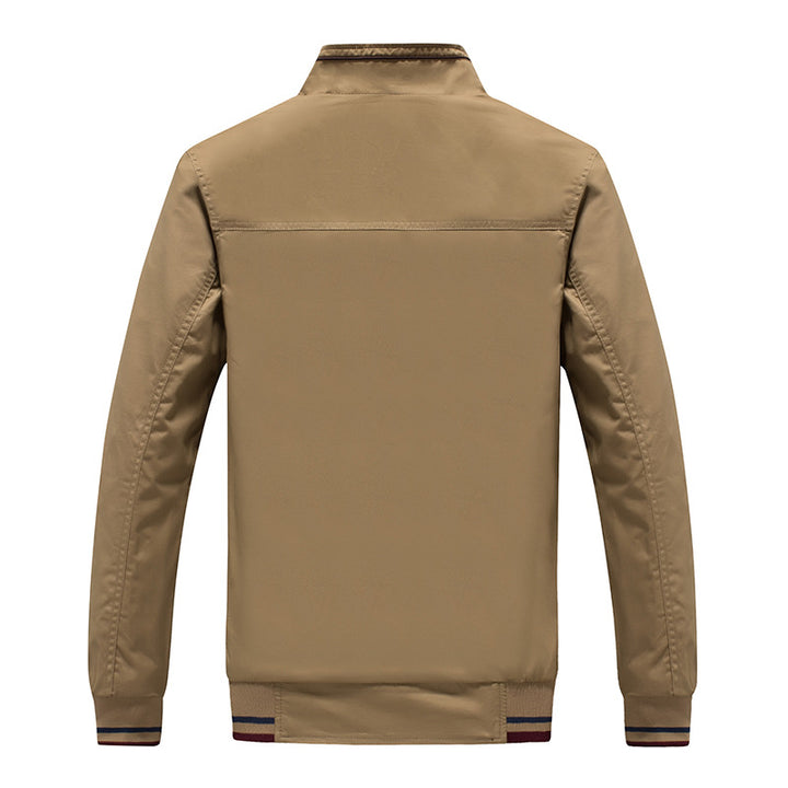 Men's transition jacket with zip closure and practical side pockets Lune London