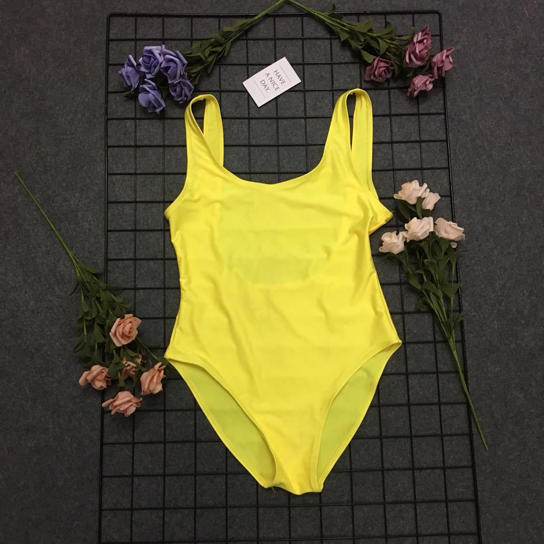 Women's swimsuit with a high cut and chic and stylish design