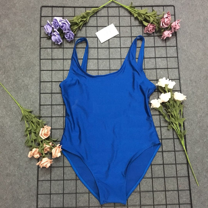 Women's swimsuit with a high cut and chic and stylish design