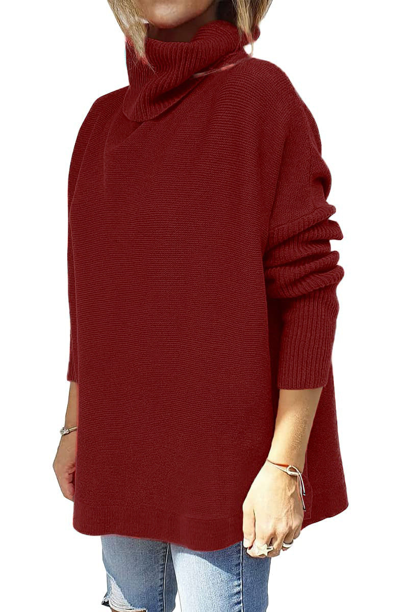 Lune London | Long Sleeve Knitted Tunic Sweater