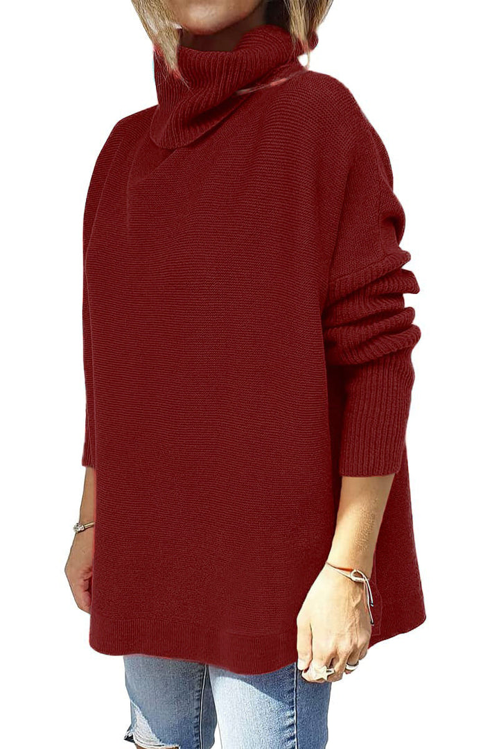 Lune London | Long Sleeve Knitted Tunic Sweater