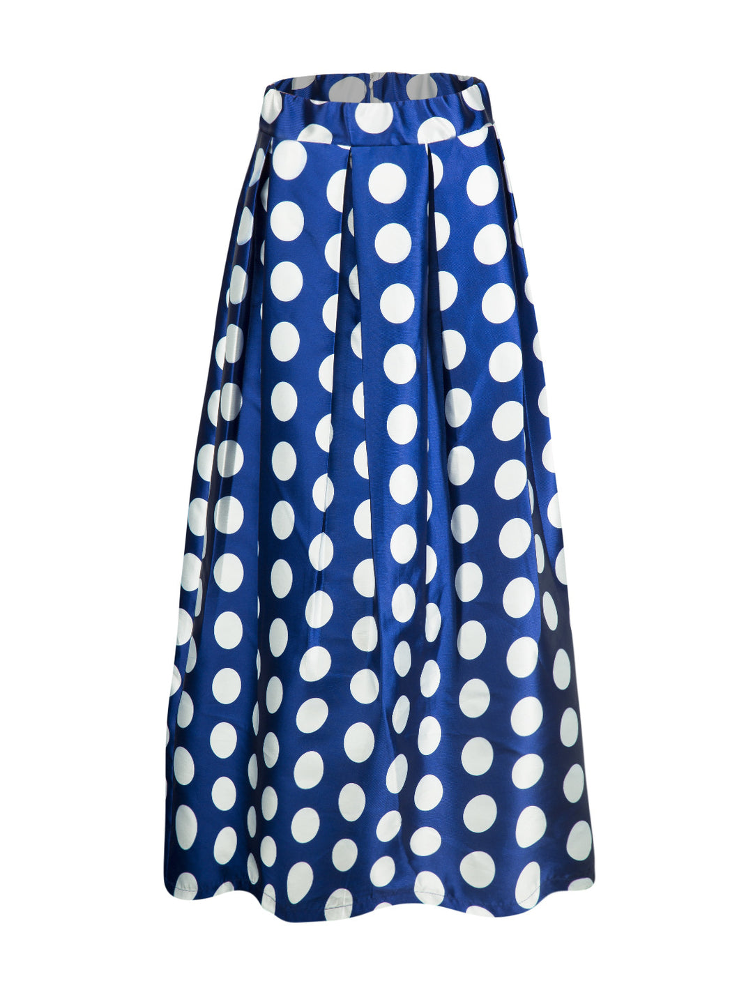 Ladies' A-line skirt with large polka dot pattern Lune London