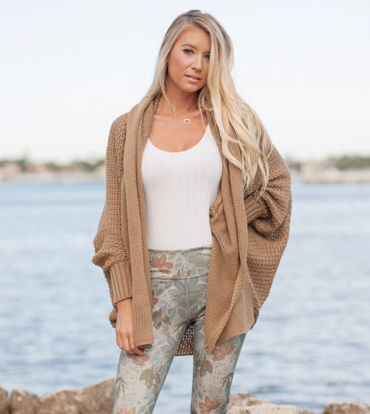Women's knit jacket with modern structure and soft material Lune Londonl