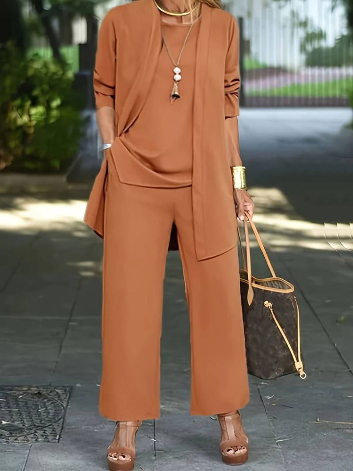 Lune London | Three Piece Set – Top & Pants for Women