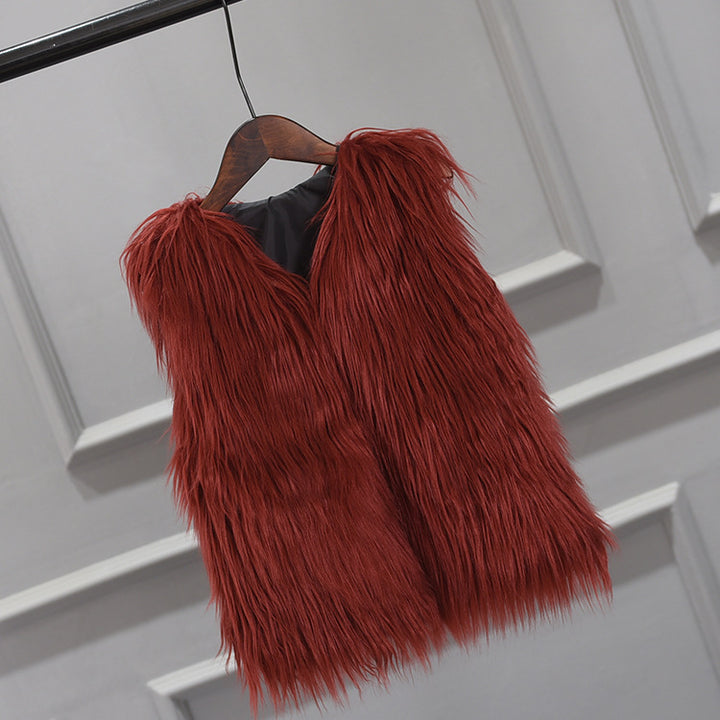 Ladies Chic Fur Gilet and Style