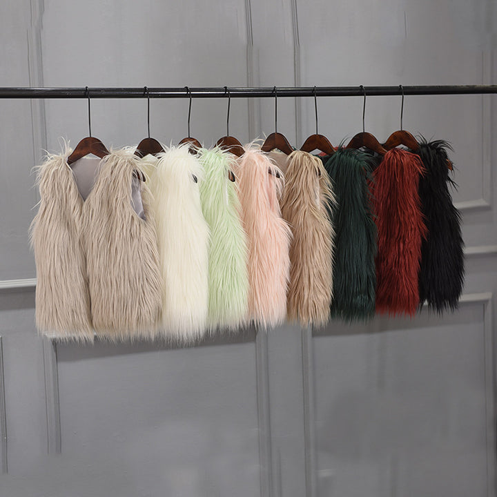 Ladies Chic Fur Gilet and Style