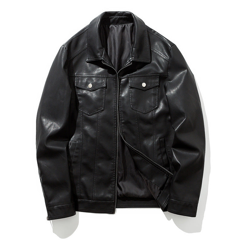 Lune London Faux Leather Jacket for Men