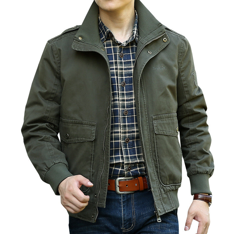 Stylish utility jacket for men with practical pockets Lune London