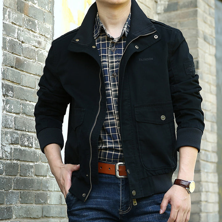 Stylish utility jacket for men with practical pockets Lune London