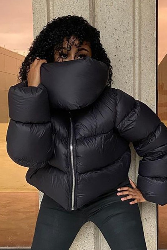 Lune London | Snapshot Neck Warmer Puffer Jacket