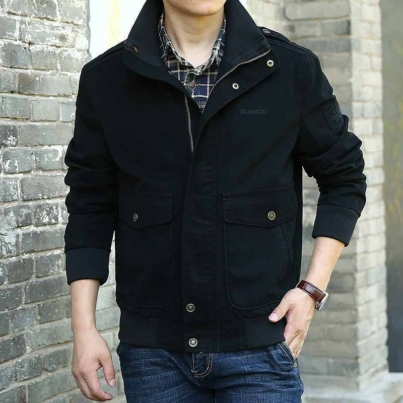 Stylish utility jacket for men with practical pockets Lune London