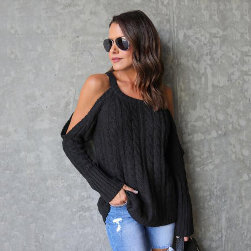 Women plus size knitted sweater Lune London