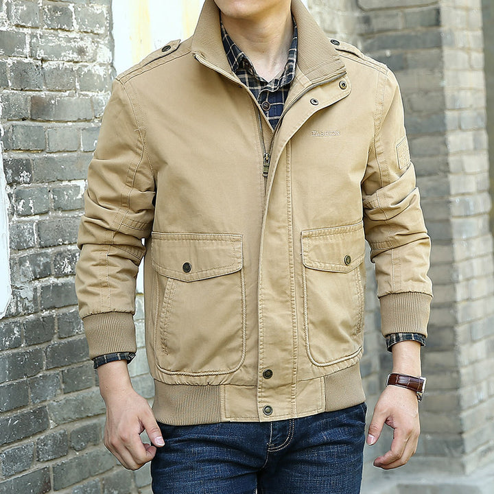 Stylish utility jacket for men with practical pockets Lune London
