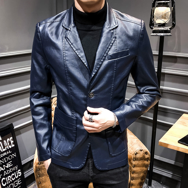 Stylish synthetic leather jacket for men Lune London