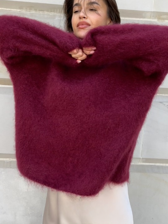 Lune London | Soft Mohair Knitted Sweater