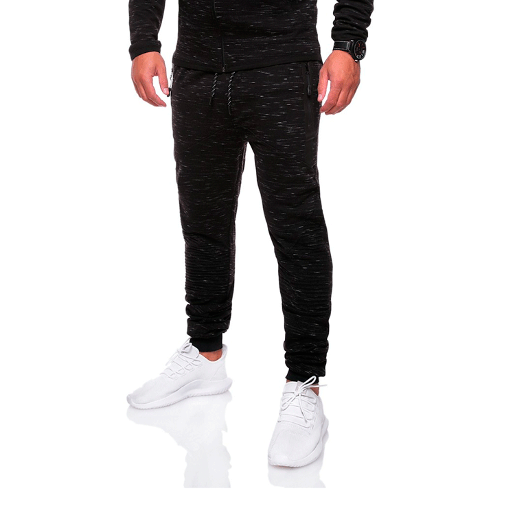 Sporty men's jogging pants with functional pockets and elastic waist Lune London