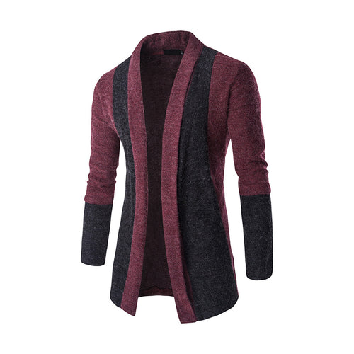 Ladies fashionable cardigan with asymmetrical design and elongated cut Lune London