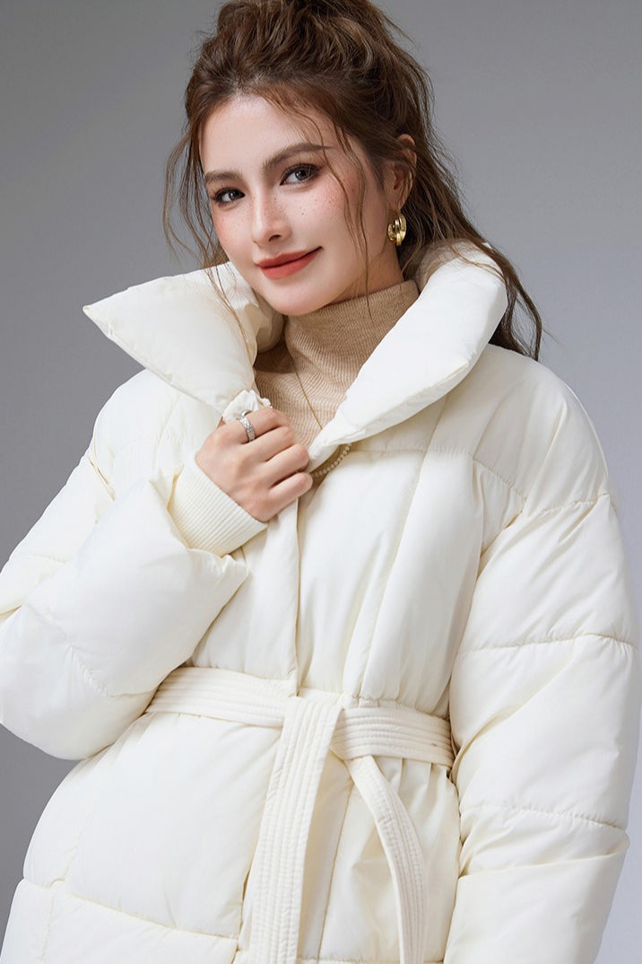 Lune London | Casual Cropped Cotton Puffer Jacket