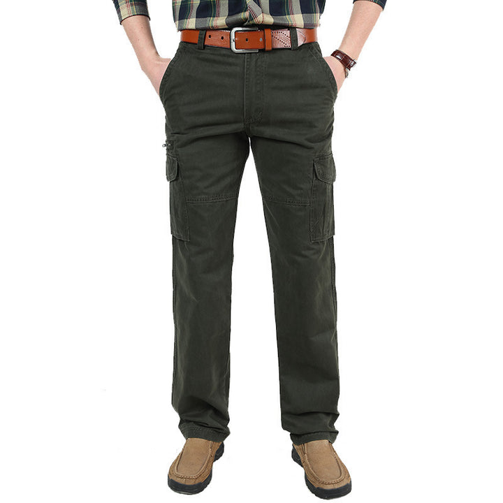 Pantalon cargo pratique pour hommes avec poches multifonctionnelles Lune London