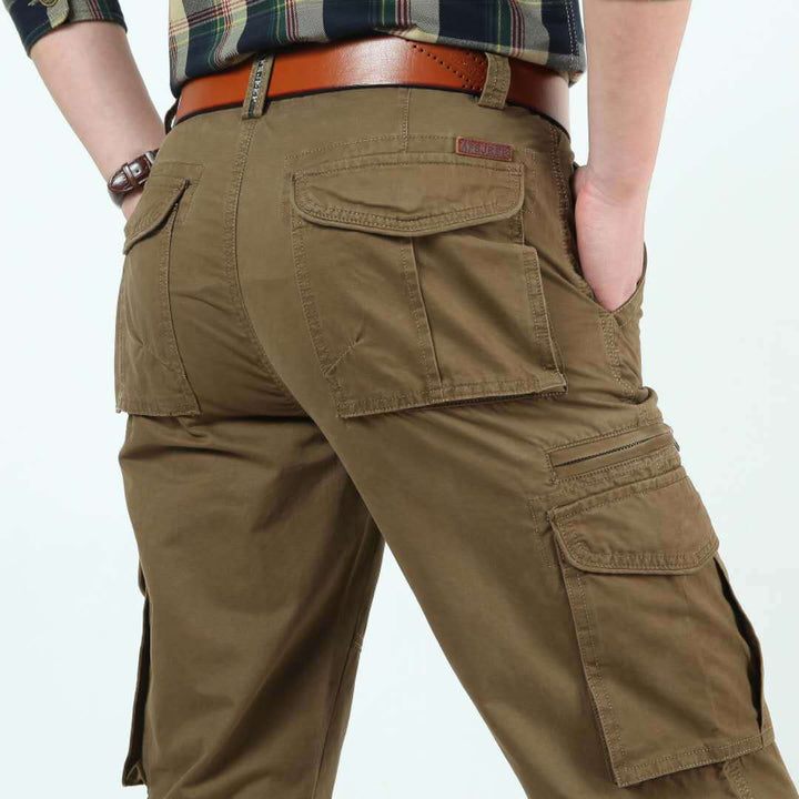 Pantalon cargo pratique pour hommes avec poches multifonctionnelles Lune London