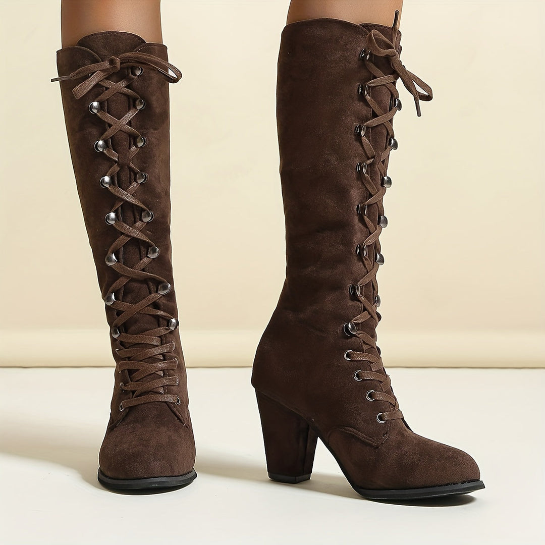 Lune London | Knee-High Comfortable Long Winter Boots for Women