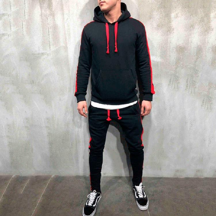 Men's Elegant Hoodie with Matching Jogging Pants Lune London