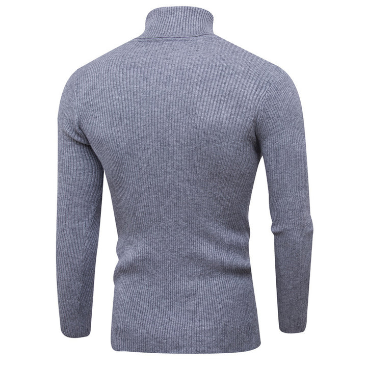 Elegant rolled sweater for men in soft knit Lune London