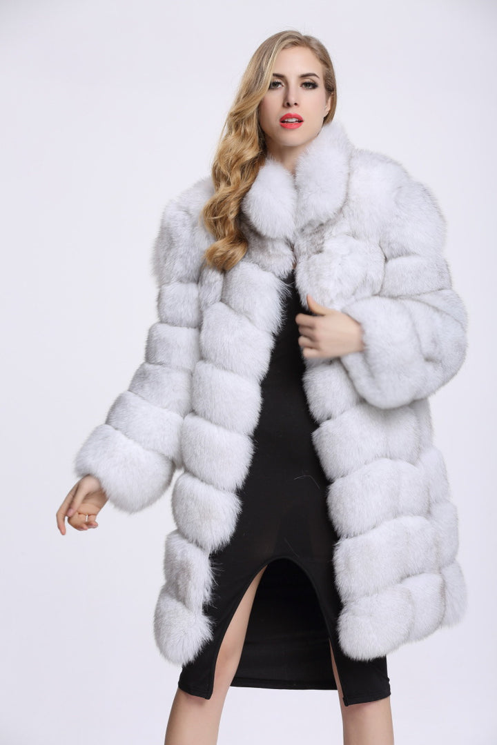Luxurious faux fur coat for women Lune London