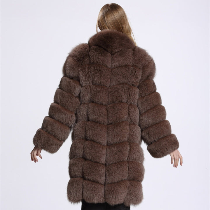 Luxurious faux fur coat for women Lune London