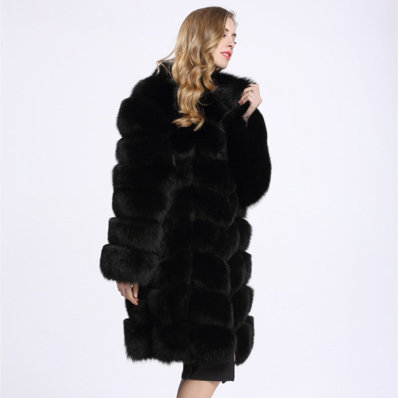 Luxurious faux fur coat for women Lune London