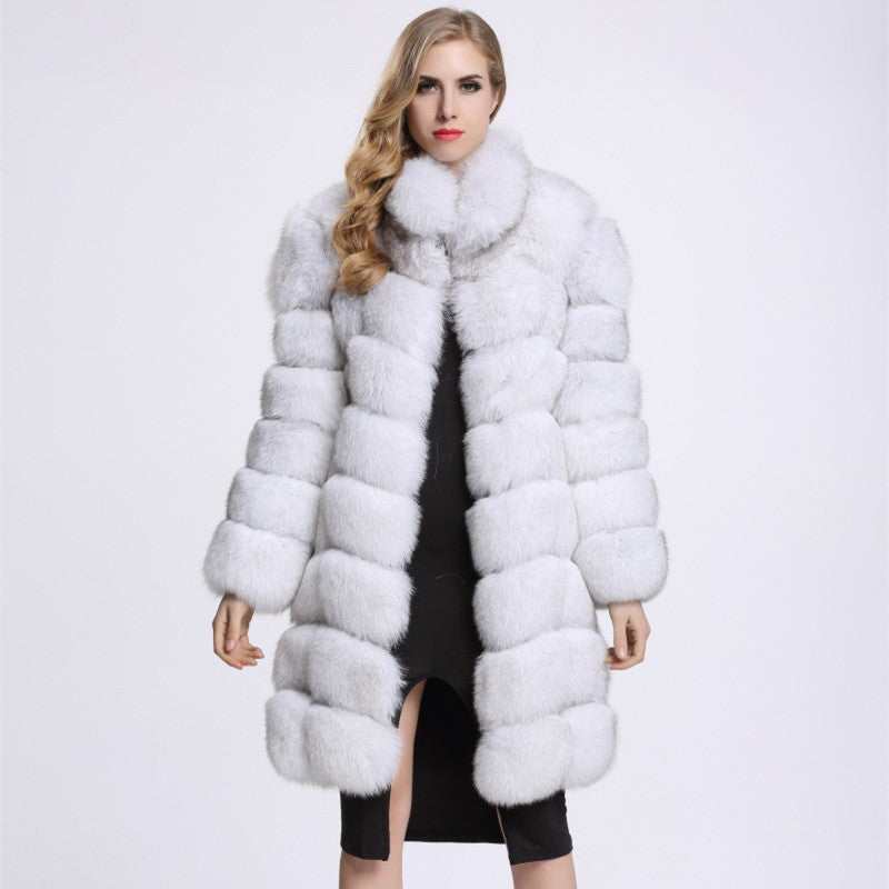 Luxurious faux fur coat for women Lune London