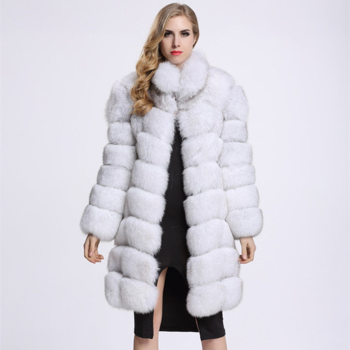Luxurious faux fur coat for women Lune London