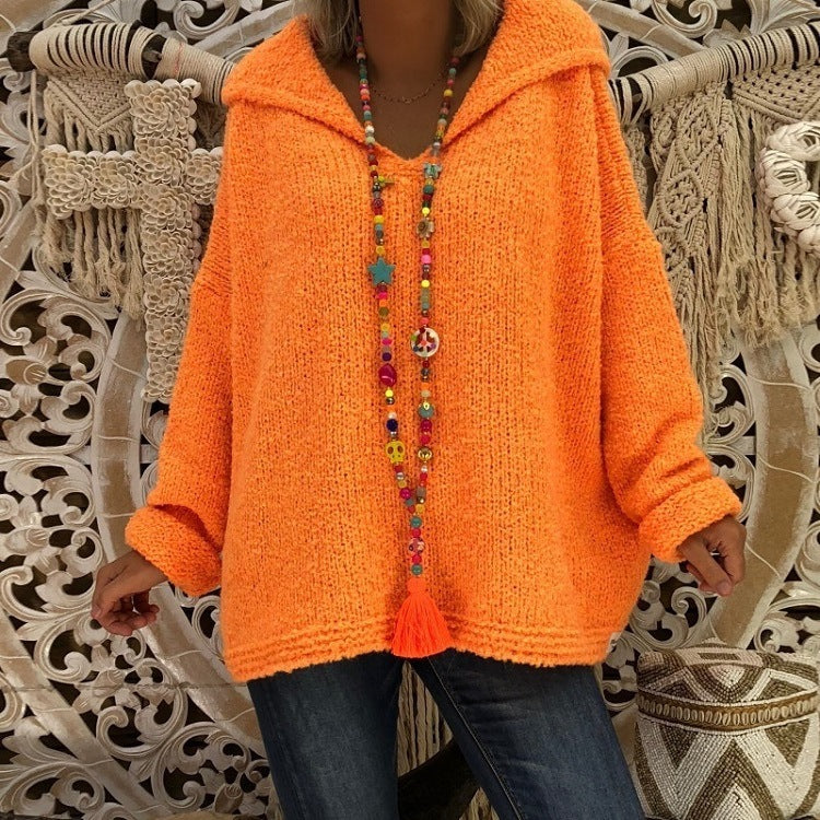 Hooded sweatshirt for women in soft material with a casual fit Lune London
